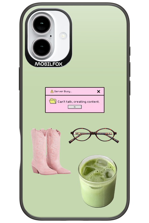 Matcha Babe - Apple iPhone 16 Plus