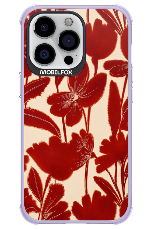 Burgundy Flowers 2.0 - Apple iPhone 13 Pro