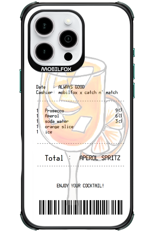 aperol spritz cocktail - Apple iPhone 16 Pro Max