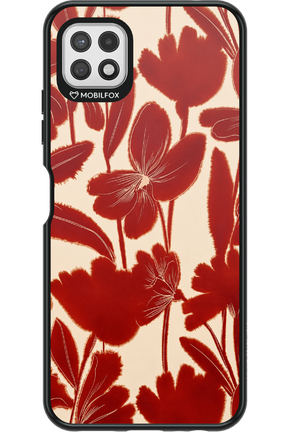 Burgundy Flowers 2.0 - Samsung Galaxy A22 5G