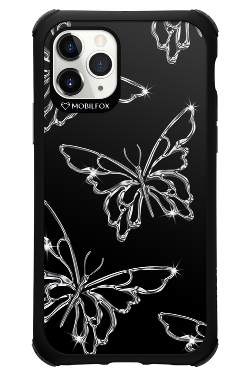 Silver Butterfly 2.0 - Apple iPhone 11 Pro