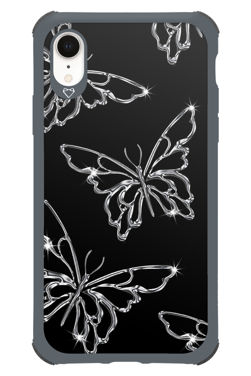 Silver Butterfly 2.0 - Apple iPhone XR