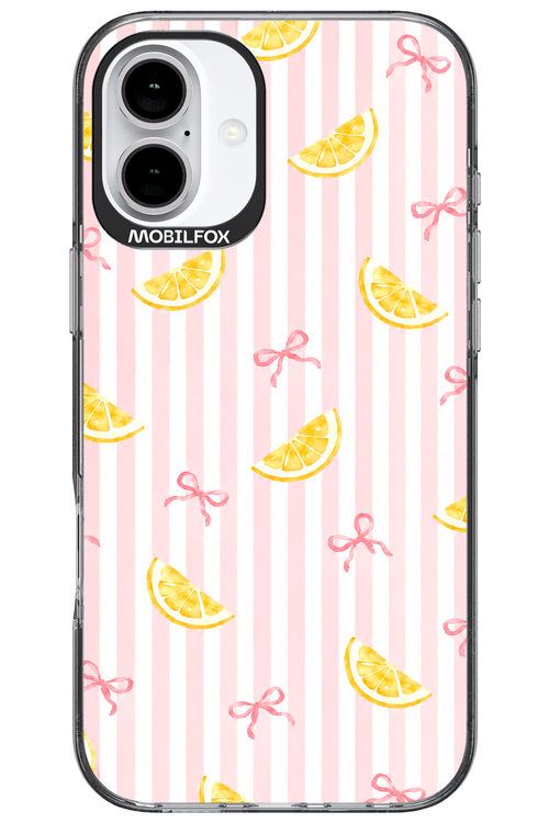 Bow with Lemon 2.0 - Apple iPhone 16 Plus