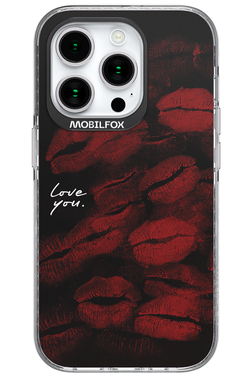 LOVE U BLACK 2.0 - Apple iPhone 15 Pro