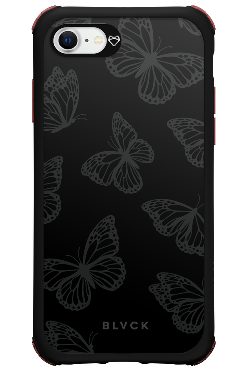 Black Butterflies - Apple iPhone 7