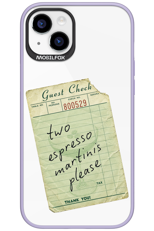 Espresso Martini 2.0 - Apple iPhone 15 Plus