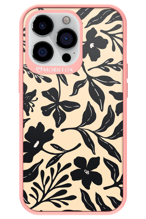 Black Flowers 2.0 - Apple iPhone 13 Pro