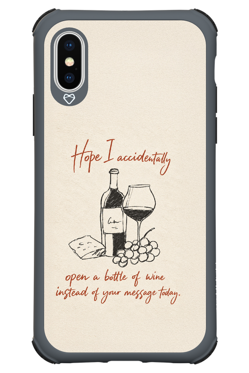 Bottle of wine 2.0 - Apple iPhone X
