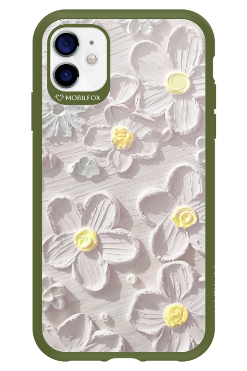 White Flowers 2.0 - Apple iPhone 11
