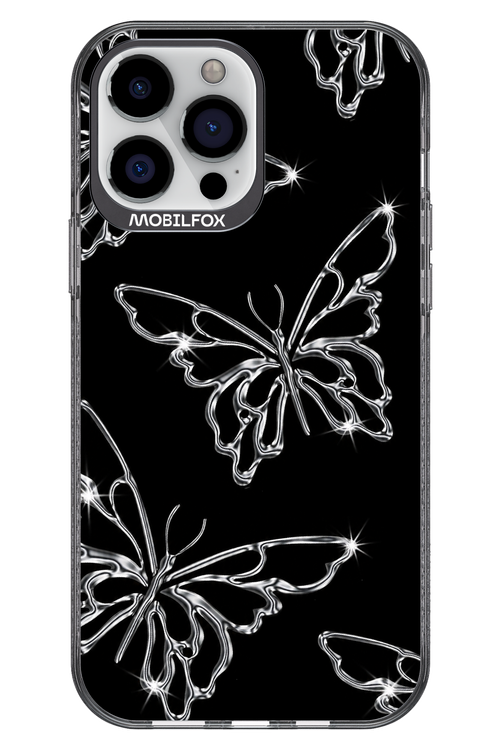 Silver Butterfly 2.0 - Apple iPhone 13 Pro Max