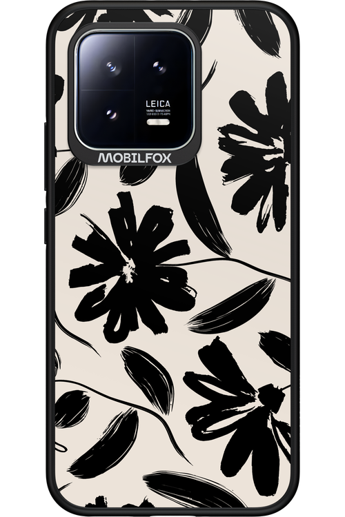 Monochrome Flowerss 2.0 - Xiaomi 13