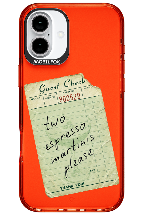 Espresso Martini 2.0 - Apple iPhone 16 Plus
