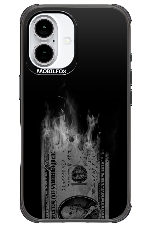Money Burn B&W 2.0 - Apple iPhone 16