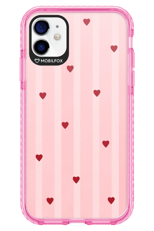 Red Little Hearts 2.0 - Apple iPhone 11