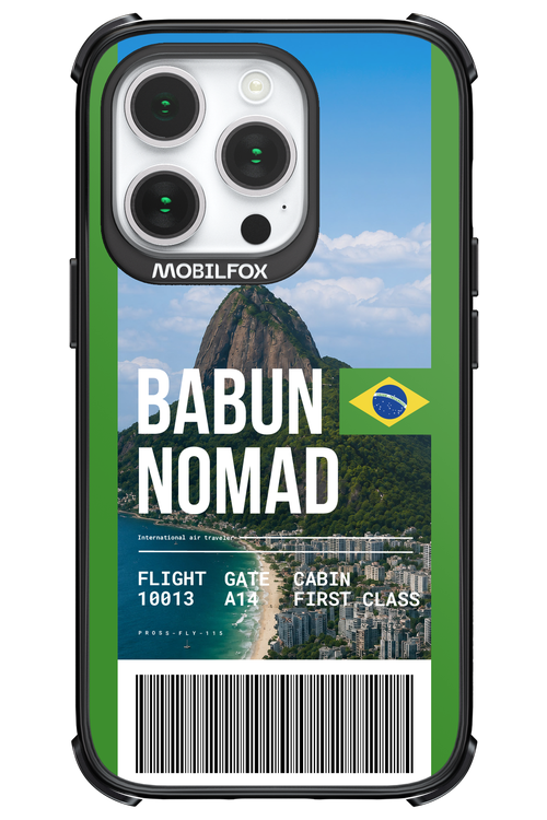 BABUN NOMAD (fly ticket) 2.0 - Apple iPhone 14 Pro