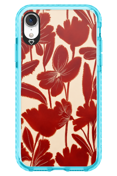 Burgundy Flowers 2.0 - Apple iPhone XR