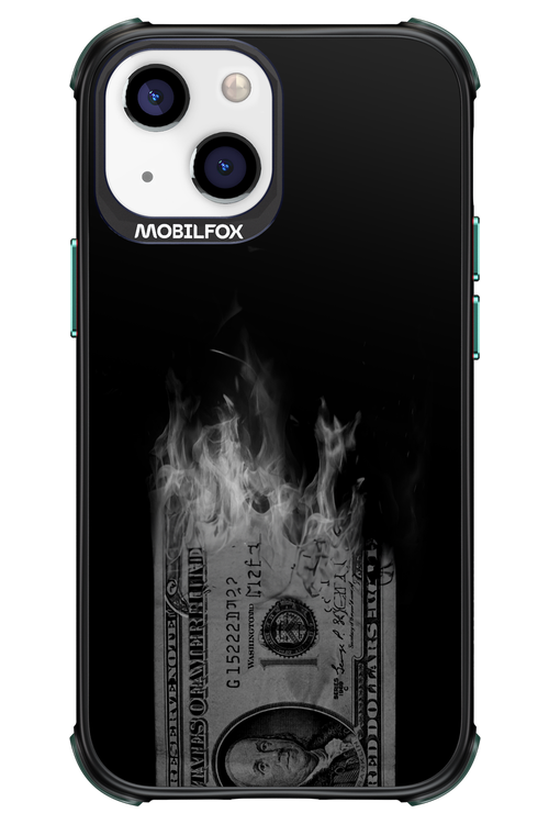 Money Burn B&W 2.0 - Apple iPhone 13 Mini