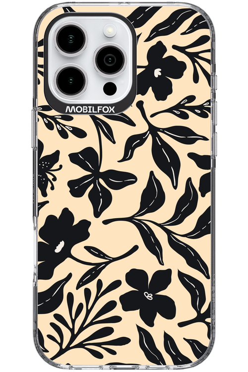 Black Flowers 2.0 - Apple iPhone 16 Pro Max