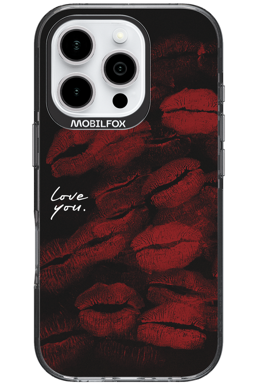 LOVE U BLACK 2.0 - Apple iPhone 16 Pro