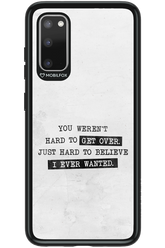 Hard to Believe 2.0 - Samsung Galaxy S20