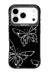 Silver Butterfly 2.0 - Apple iPhone 17 Pro