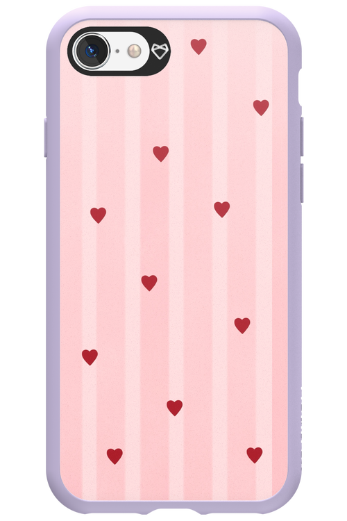 Red Little Hearts 2.0 - Apple iPhone 8