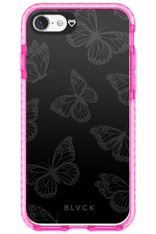 Black Butterflies - Apple iPhone SE 2020