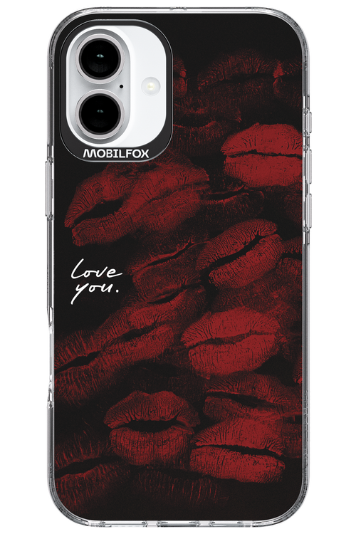 LOVE U BLACK 2.0 - Apple iPhone 16 Plus