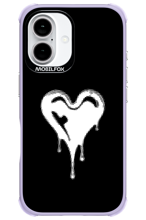 Heart Black - Apple iPhone 16