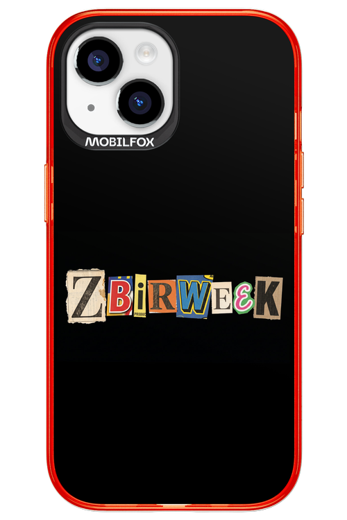 Zbirweek (black) 2.0 - Apple iPhone 15