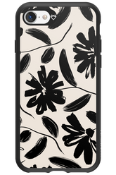 Monochrome Flowerss 2.0 - Apple iPhone SE 2022