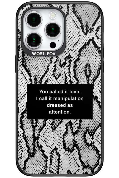 Manipulation 2.0 - Apple iPhone 15 Pro Max