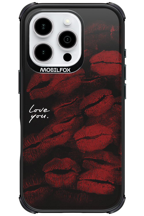 LOVE U BLACK 2.0 - Apple iPhone 16 Pro
