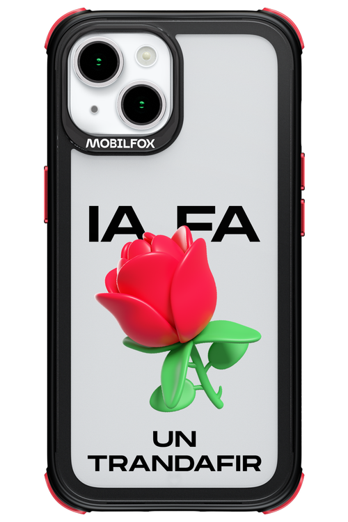 IA Rose Transparent - Apple iPhone 15