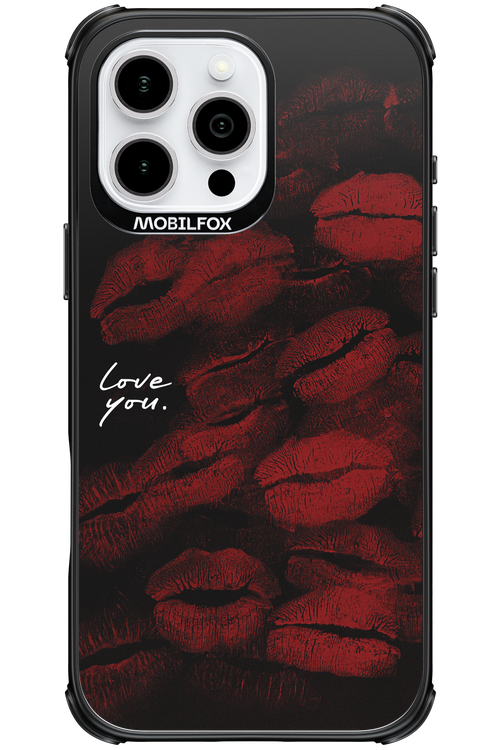 LOVE U BLACK 2.0 - Apple iPhone 16 Pro Max