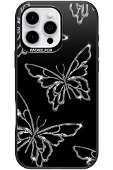 Silver Butterfly 2.0 - Apple iPhone 16 Pro Max