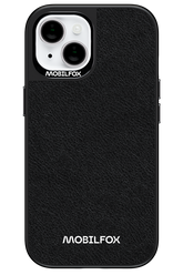 Logo White Leather 2.0 - Apple iPhone 15