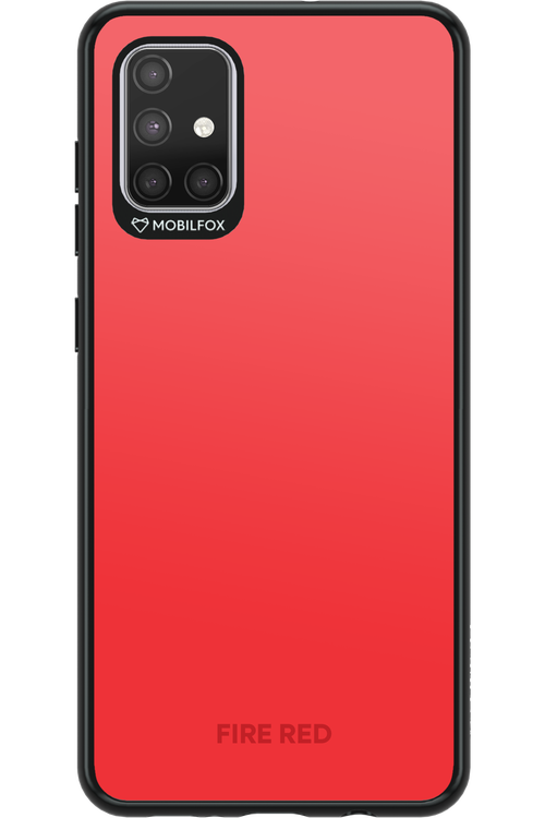 Fire red - Samsung Galaxy A71