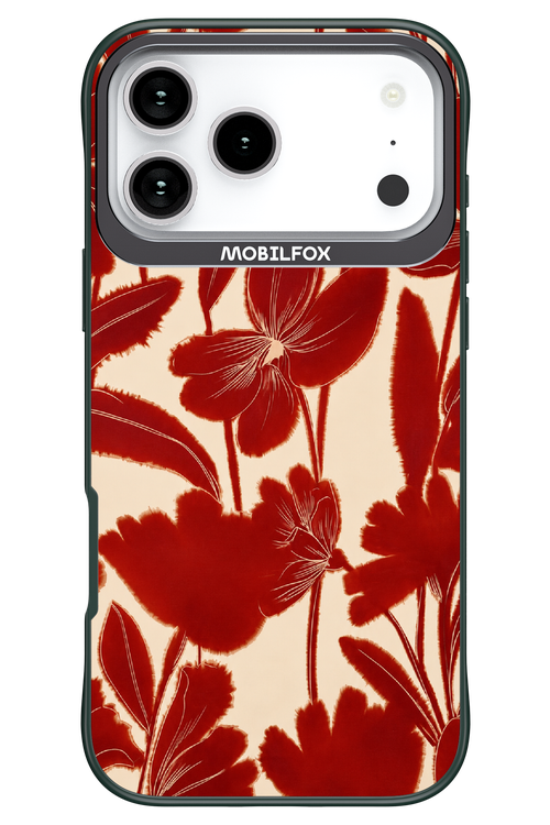 Burgundy Flowers 2.0 - Apple iPhone 17 Pro Max