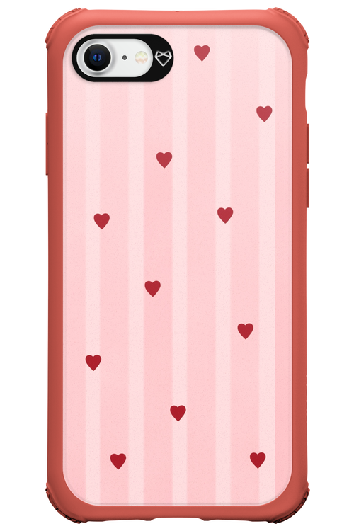 Red Little Hearts 2.0 - Apple iPhone 8