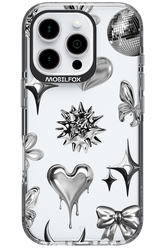 Silver Zone Transparent - Apple iPhone 16 Pro