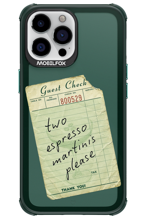 Espresso Martini 2.0 - Apple iPhone 13 Pro Max