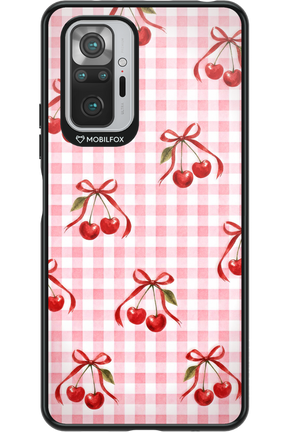 Pink Cherry Checked 2.0 - Xiaomi Redmi Note 10 Pro