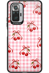 Pink Cherry Checked 2.0 - Xiaomi Redmi Note 10 Pro