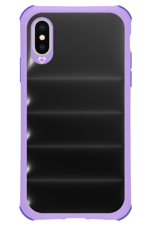 Black Puffer Case - Apple iPhone X