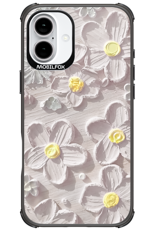 White Flowers 2.0 - Apple iPhone 16 Plus