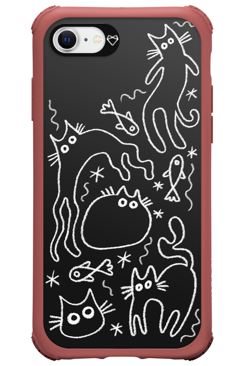 CHALK_CATS 2.0 - Apple iPhone SE 2022