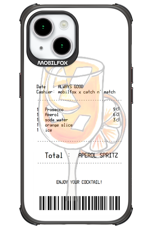 aperol spritz cocktail - Apple iPhone 15