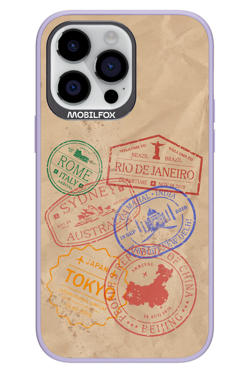 Travel Stamps 2.0 - Apple iPhone 14 Pro Max