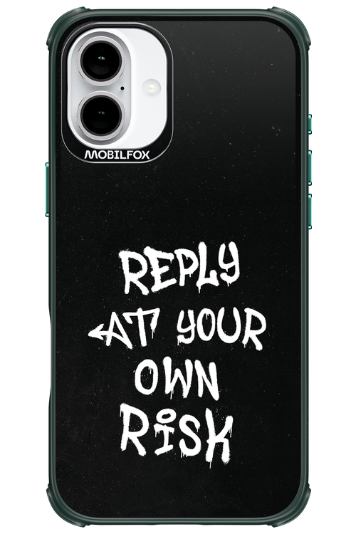 Risk Black 2.0 - Apple iPhone 16 Plus